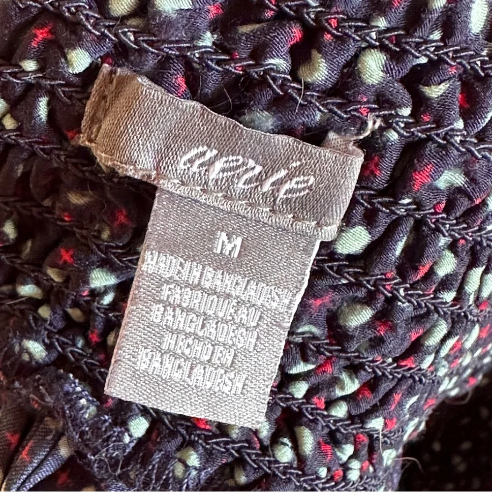 Aerie Silky Boho Pajama Bottoms M Navy Dot American Eagle